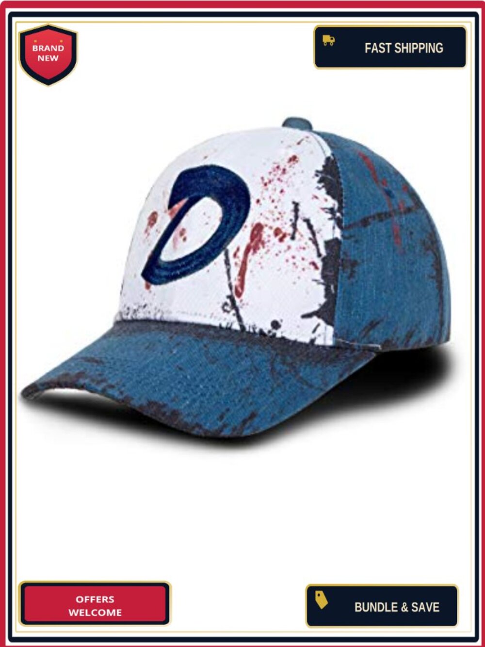A&C Hero Embroidered Baseball Cap Cosplay Prop Hat for Men Women